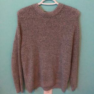 Oversized crewneck sweater